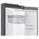 FRIDGE SIDE BY SIDE  RS70F64KETEF (178x90x70 / Ε / INOX / FNF / ΒΡΥΣΑΚΙ / ICE MAKER / Wi-Fi & AI / 640Lt)
